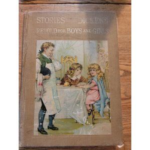 Stories From Dickens Retold For Boys And Girls Charles Dickens Book